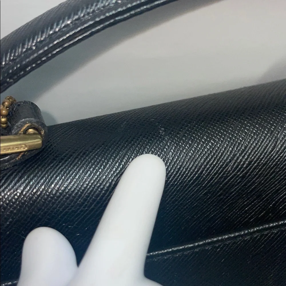 Vintage Coach Small ‘Gramercy’ Top Handle Satchel - Picture 9 of 17